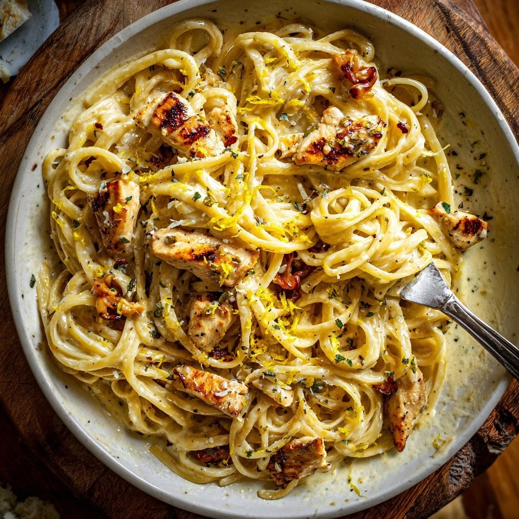 Creamy Lemon Chicken Pasta
