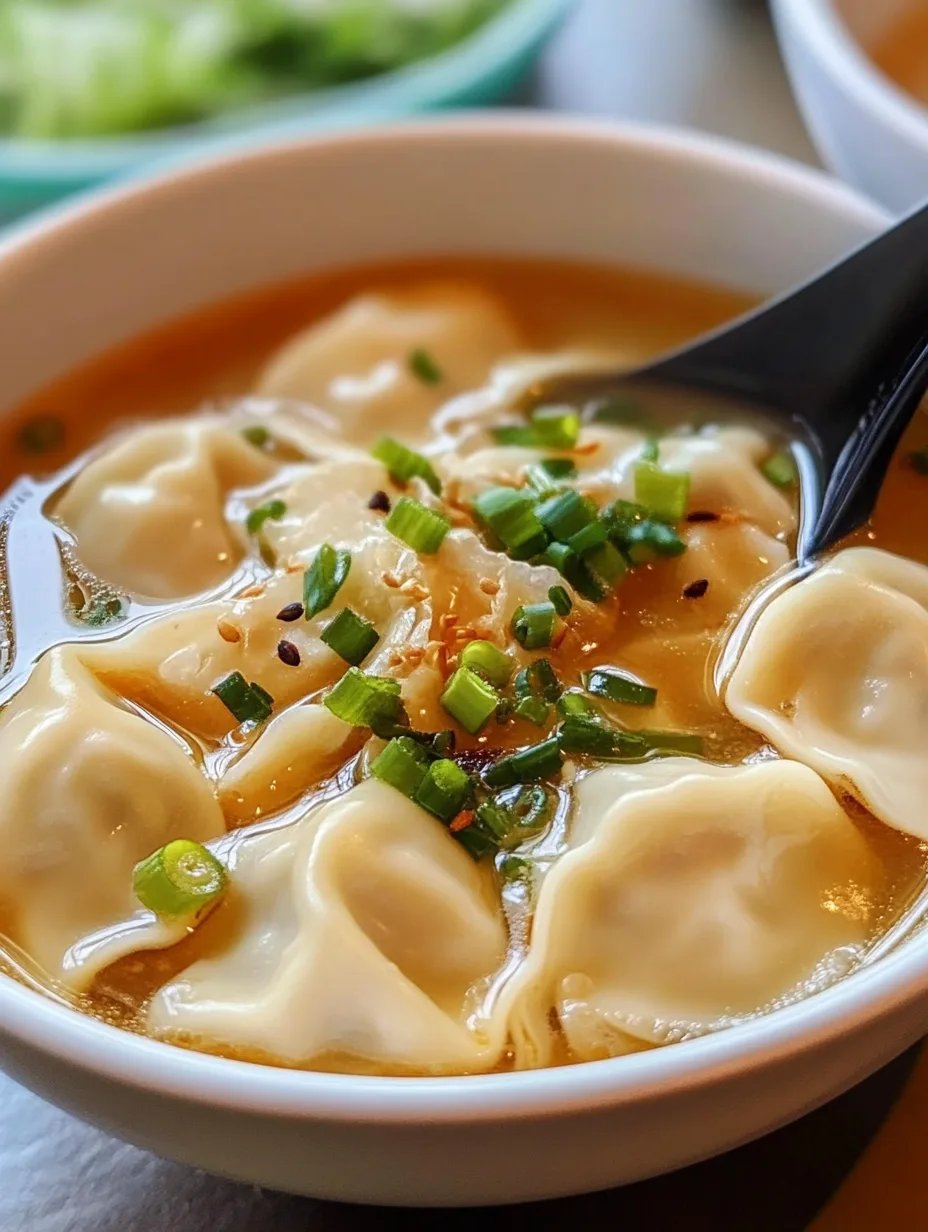 Easy Wonton Soup Recipe