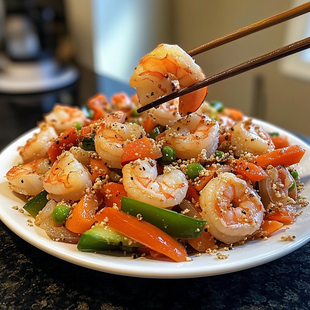 High Protein Shrimp Bowls