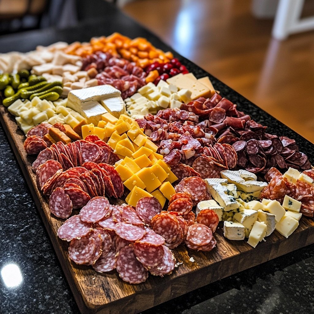 Super Bowl Charcuterie Board