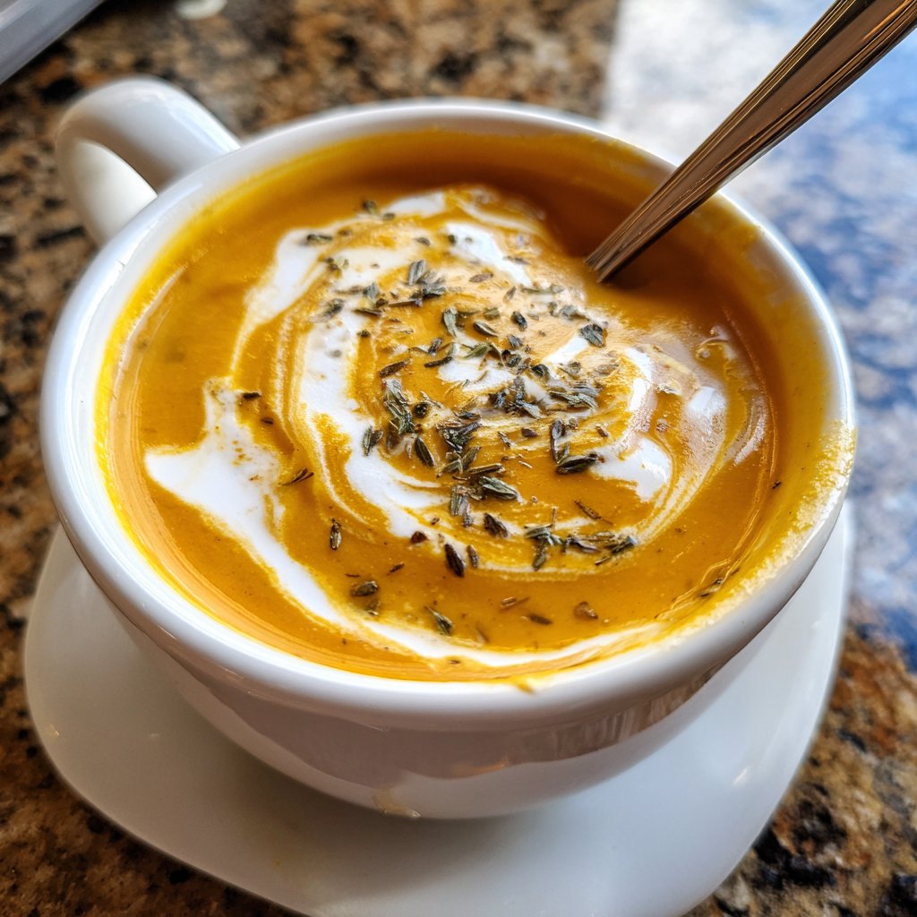 Sunday Creamy Pumpkin Soup