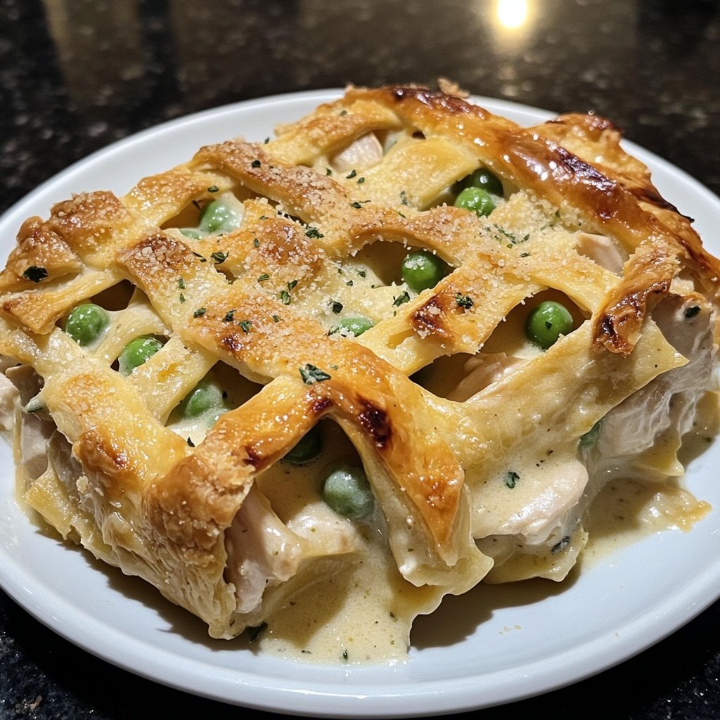 Creamy Chicken Pot Pie Pasta