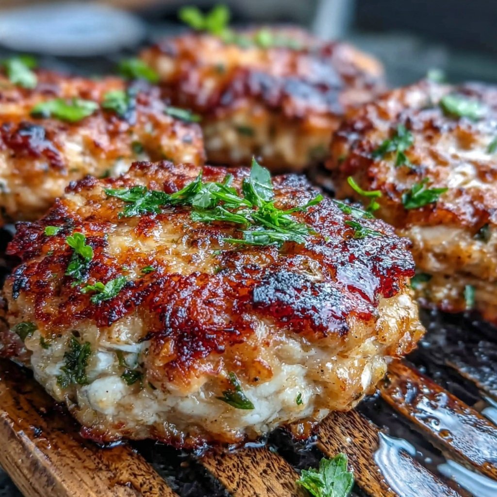 Ground Chicken Burger Patties