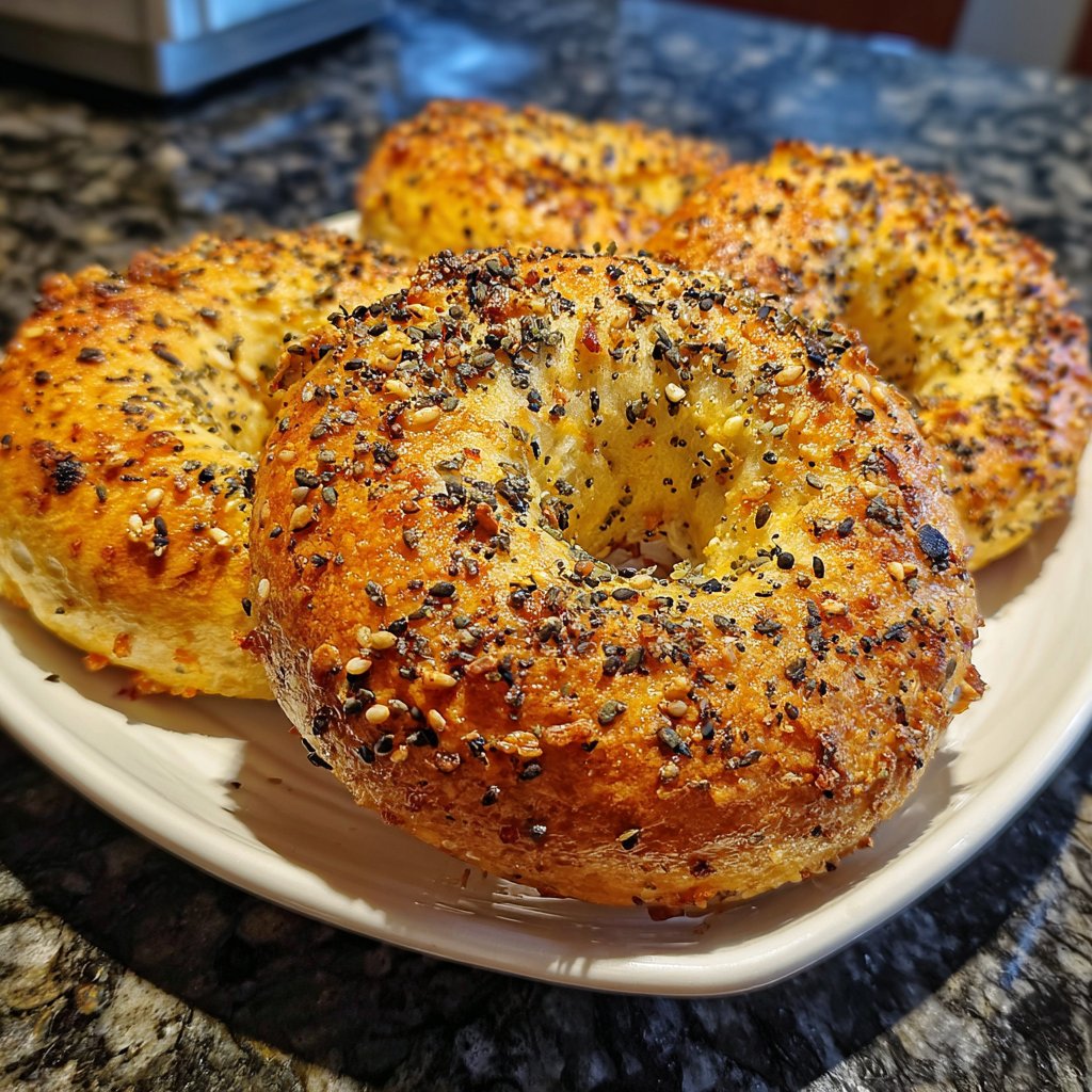 Protein Bagels Boiled And Baked