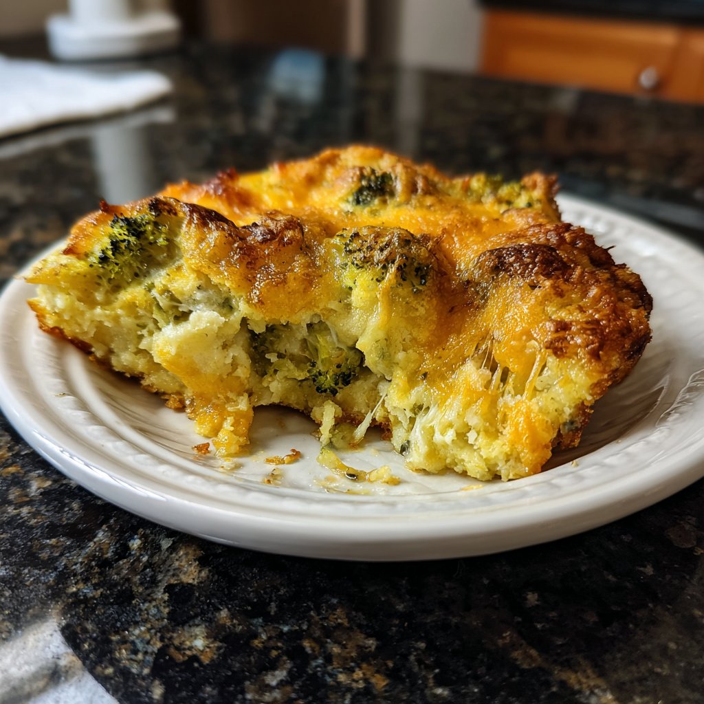 Sunday Cheesy Broccoli Bake
