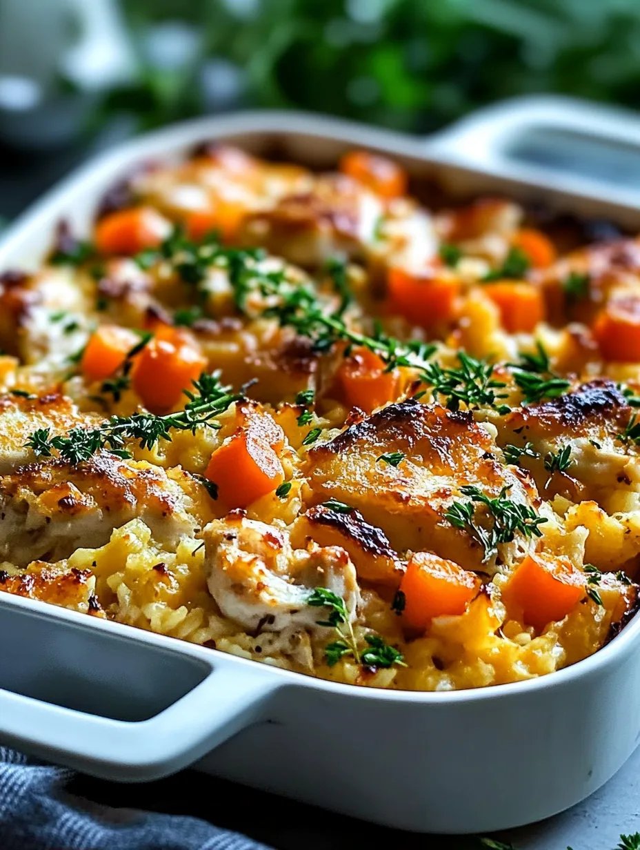 Best Chicken and Rice Casserole