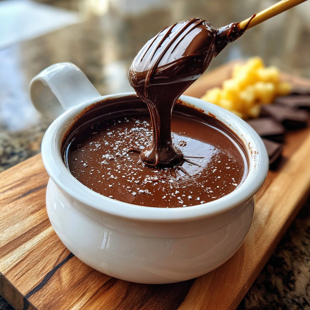 Chocolate Fondue Recipe Easy