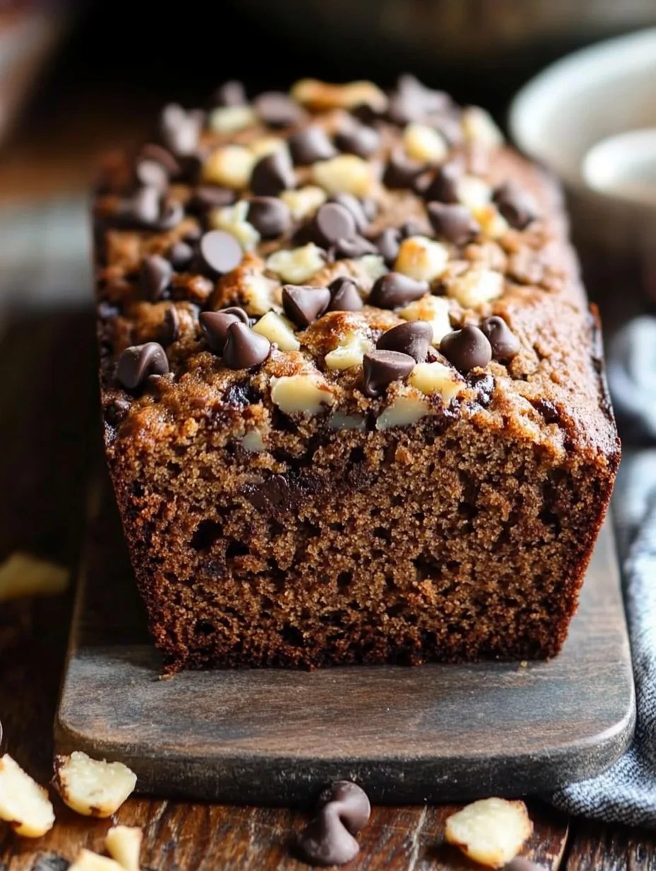 Ultimate Chocolate Chip Banana Bread