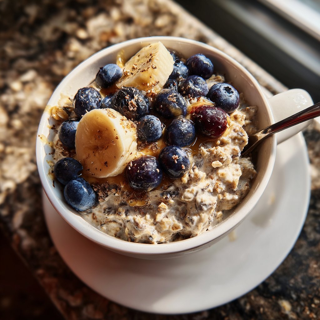 Overnight Oats with Simple Ingredients