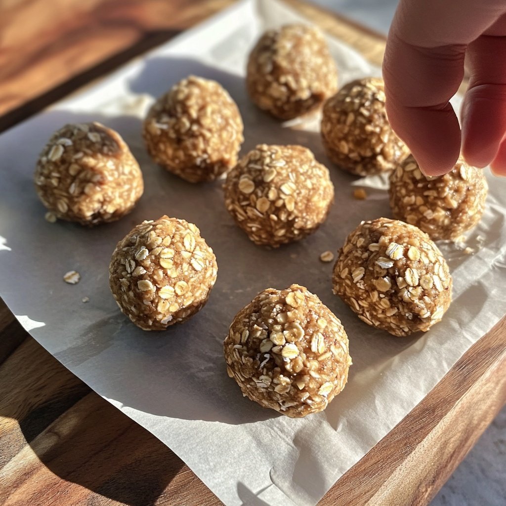 Protein Balls with Oats and Honey