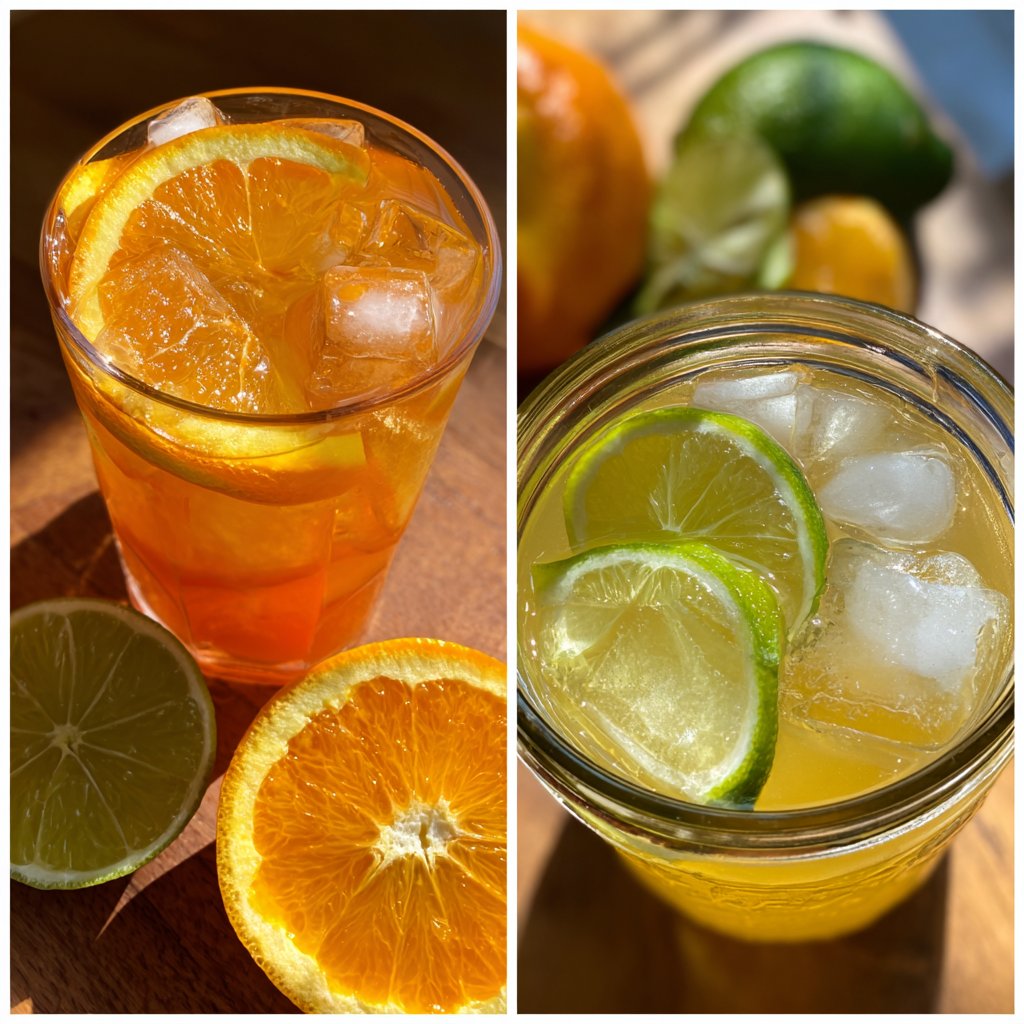 Spring Drinks With Fresh Citrus
