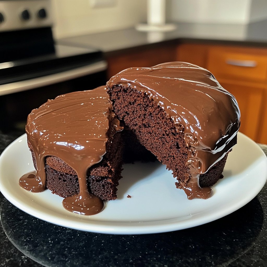 Mini Heart Cake with Chocolate Sponge
