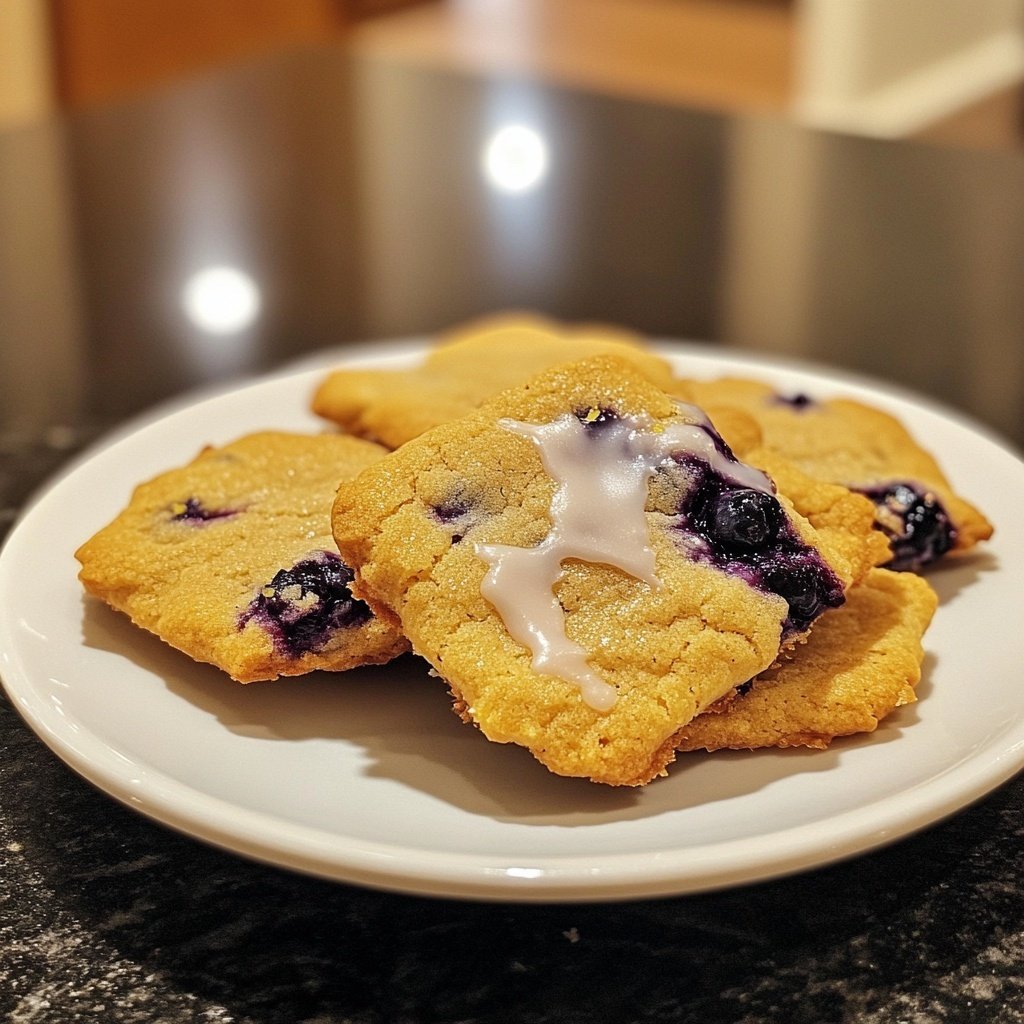 Lemon Blueberry Cookies