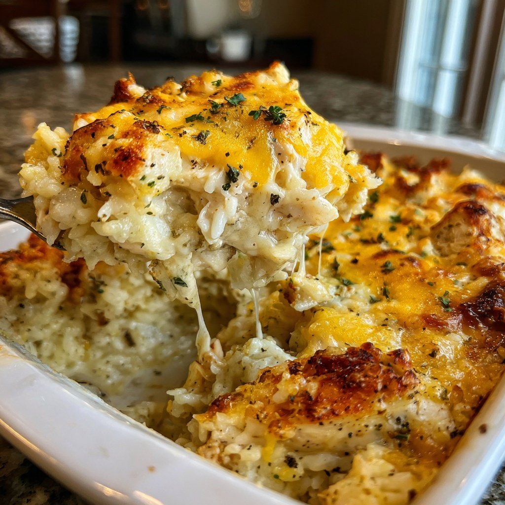 Comfort Food Chicken And Rice Bake
