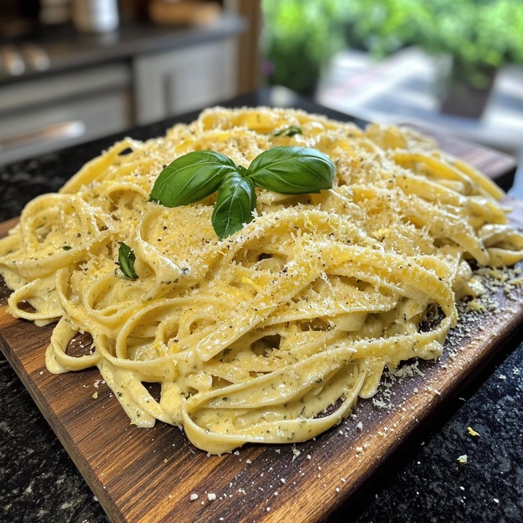 Romantic Lemon Butter Pasta