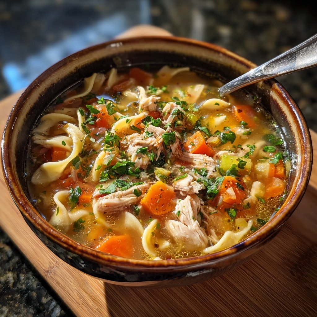 Healthy Chicken Noodle Soup